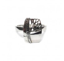 R002405 Genuine Sterling Silver Ring Solid Hallmarked 925 Handmade